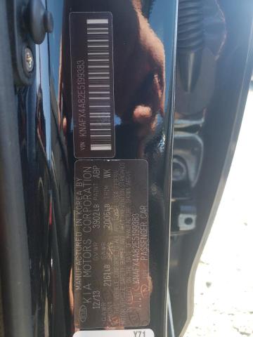 Photo 10 from auction – 2014 KIA FORTE EX with VIN KNAFX4A82E5199383