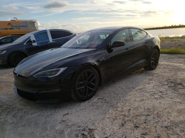 Photo 2 from auction – 2022 TESLA MODEL S with VIN 5YJSA1E50NF487368