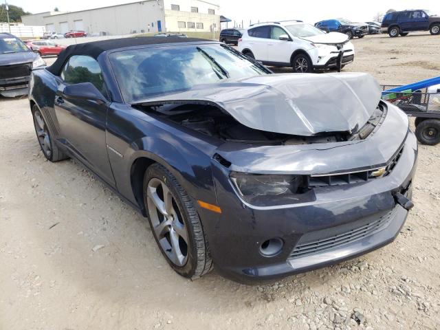 CHEVROLET CAMARO LT 2014 with VIN 2G1FB3D37E9155337 - Photo from auction