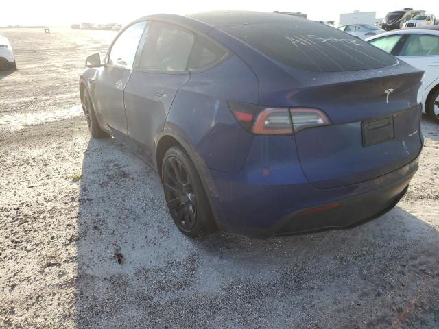 Photo 3 from auction – 2021 TESLA MODEL Y with VIN 5YJYGDEE9MF162016