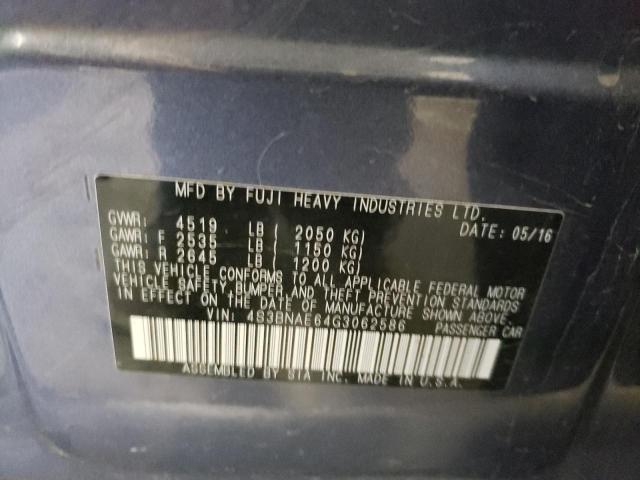 Photo 10 from auction – 2016 SUBARU LEGACY 2.5 with VIN 4S3BNAE64G3062586