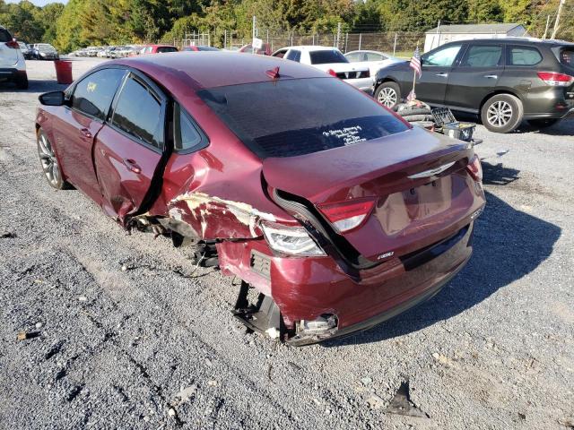 Photo 3 from auction – 2016 CHRYSLER 200 S with VIN 1C3CCCDG6GN135577