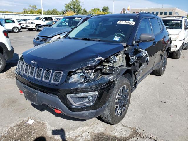 Photo 2 from auction – 2020 JEEP COMPASS TR with VIN 3C4NJDDB7LT125445