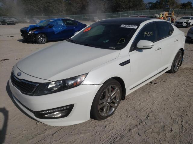 Photo 2 from auction – 2013 KIA OPTIMA SX with VIN 5XXGR4A66DG093576