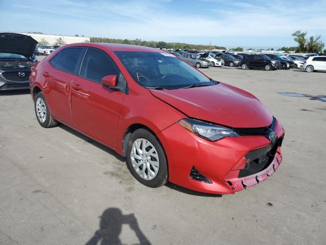 TOYOTA COROLLA L 2018 with VIN 5YFBURHE1JP774153 - Photo from auction