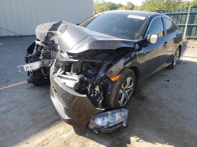 Photo 2 from auction – 2017 HONDA CIVIC LX with VIN 19XFC2F52HE206651