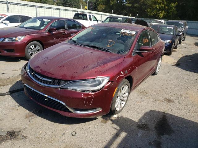 Photo 2 from auction – 2015 CHRYSLER 200 LIMITE with VIN 1C3CCCAB8FN728655