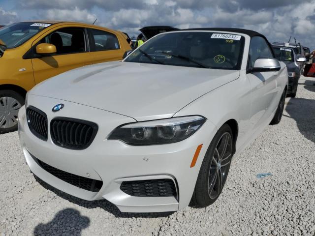 Photo 2 from auction – 2019 BMW M240I with VIN WBA2N1C58KVC28647