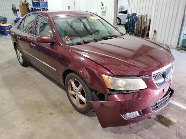 HYUNDAI SONATA SE 2008 with VIN 5NPEU46C88H314853 - Photo from auction