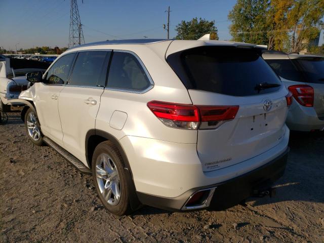 Photo 3 from auction – 2019 TOYOTA HIGHLANDER with VIN 5TDDZRFHXKS929976