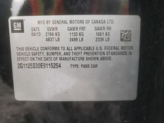 Photo 10 from auction – 2014 CHEVROLET IMPALA LT with VIN 2G1125S30E9115254