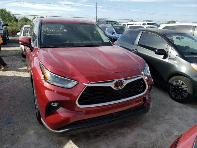 Photo 9 from auction – 2021 TOYOTA HIGHLANDER with VIN 5TDZZRAH5MS044701