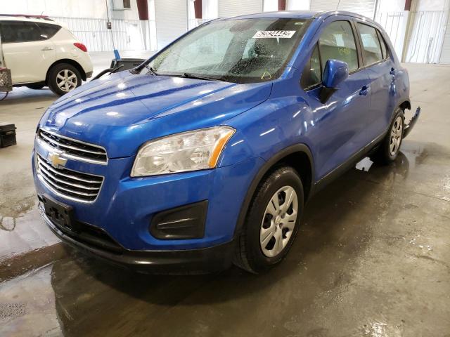Photo 2 from auction – 2016 CHEVROLET TRAX LS with VIN KL7CJKSBXGB710376
