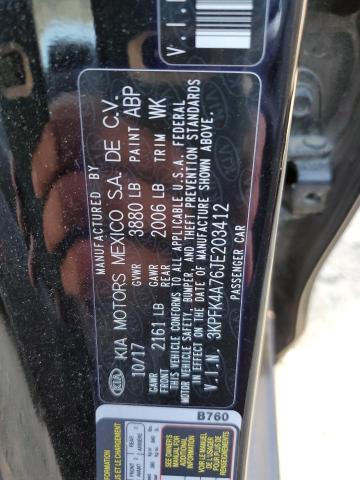 Photo 10 from auction – 2018 KIA FORTE LX with VIN 3KPFK4A76JE203412