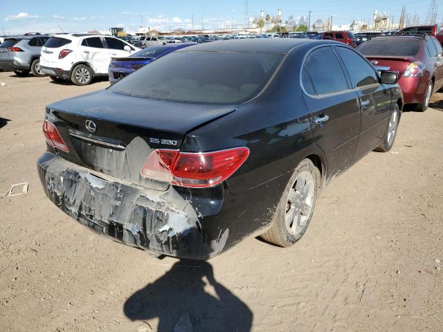 Photo 4 from auction – 2005 LEXUS ES 330 with VIN JTHBA30G055123729