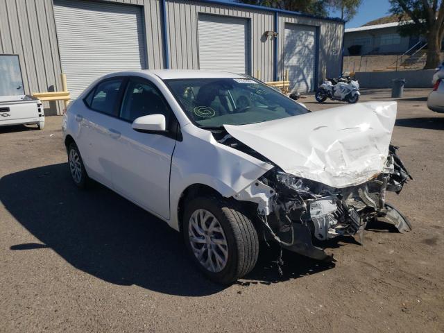 TOYOTA COROLLA L 2019 with VIN 2T1BURHE2KC167566 - Photo from auction