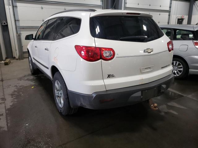 Photo 3 from auction – 2011 CHEVROLET TRAVERSE L with VIN 1GNKRFED4BJ378727