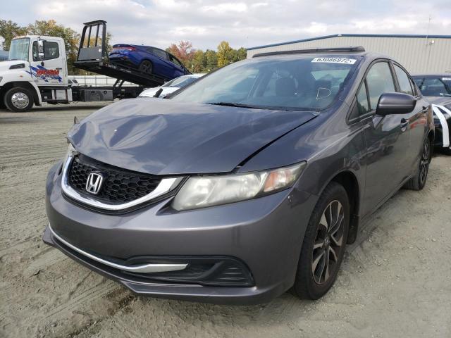 Photo 2 from auction – 2015 HONDA CIVIC EX with VIN 19XFB2F88FE085618