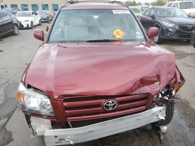 Photo 9 from auction – 2007 TOYOTA HIGHLANDER with VIN JTEDP21A870131764