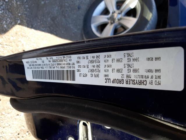 Photo 10 from auction – 2012 JEEP PATRIOT SP with VIN 1C4NJRBB9CD629999