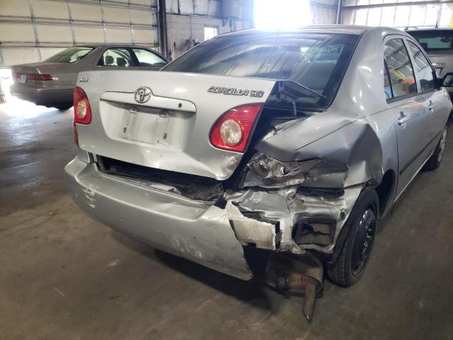 Photo 9 from auction – 2005 TOYOTA COROLLA CE with VIN JTDBR32E952056359