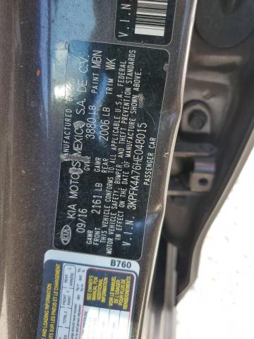 Photo 10 from auction – 2017 KIA FORTE LX with VIN 3KPFK4A76HE048015