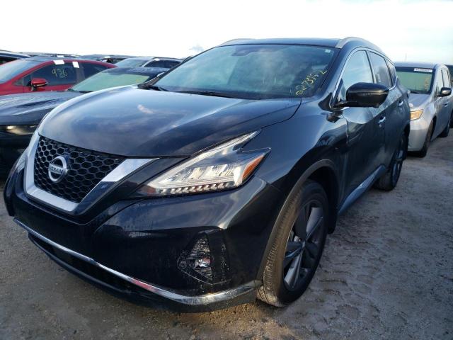 Photo 2 from auction – 2021 NISSAN MURANO PLA with VIN 5N1AZ2DJ9MC124258