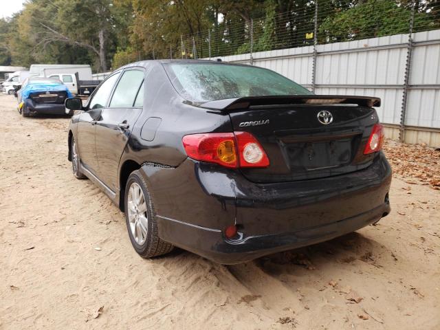 Photo 3 from auction – 2009 TOYOTA COROLLA BA with VIN 1NXBU40E49Z160979