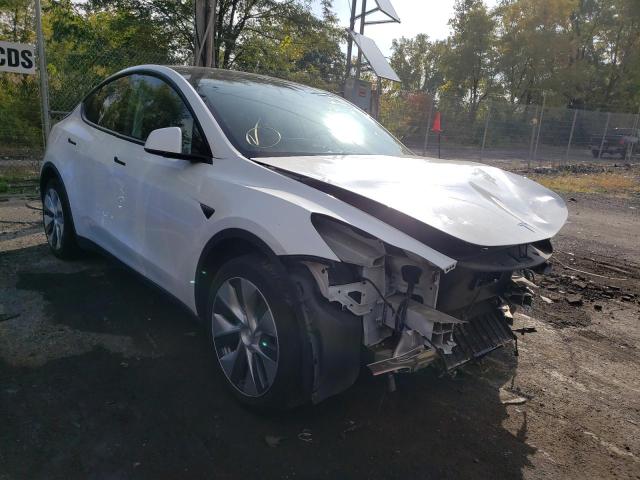 TESLA MODEL Y 2020 with VIN 5YJYGDEE5LF007199 - Photo from auction