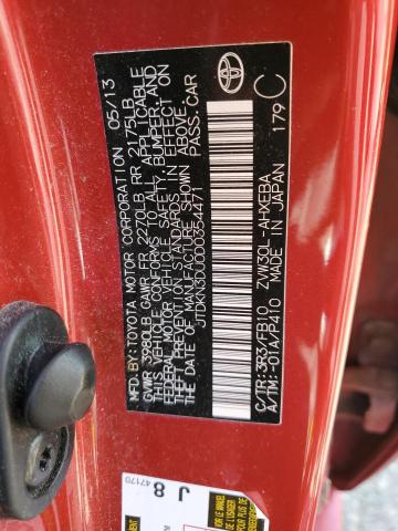 Photo 10 from auction – 2013 TOYOTA PRIUS with VIN JTDKN3DU0D0354471