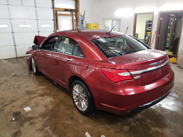 Photo 3 from auction – 2012 CHRYSLER 200 LIMITE with VIN 1C3CCBCG4CN122252
