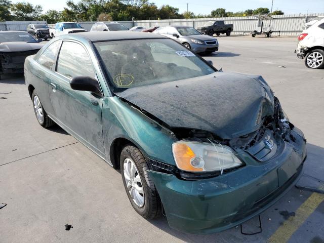 HONDA CIVIC LX 2002 with VIN 1HGEM22522L052764 - Photo from auction