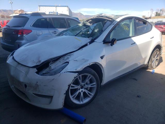 Photo 2 from auction – 2021 TESLA MODEL Y with VIN 5YJYGDEE0MF069630