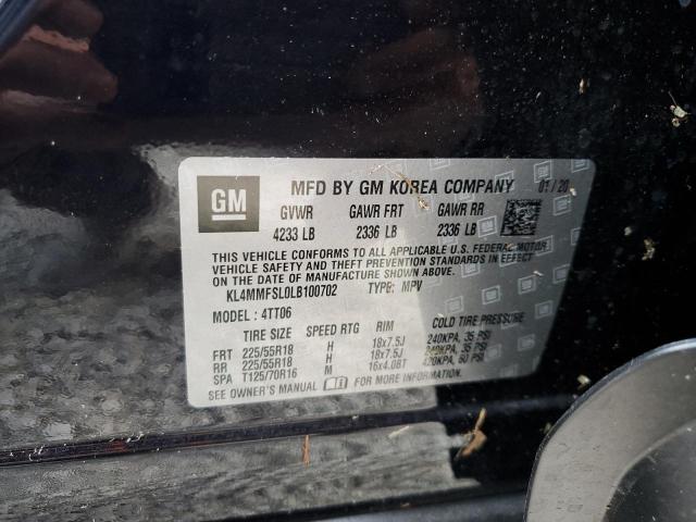 Photo 10 from auction – 2020 BUICK ENCORE GX with VIN KL4MMFSL0LB100702