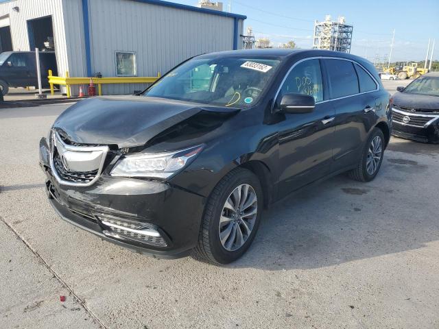 Photo 2 from auction – 2014 ACURA MDX TECHNO with VIN 5FRYD3H49EB007973