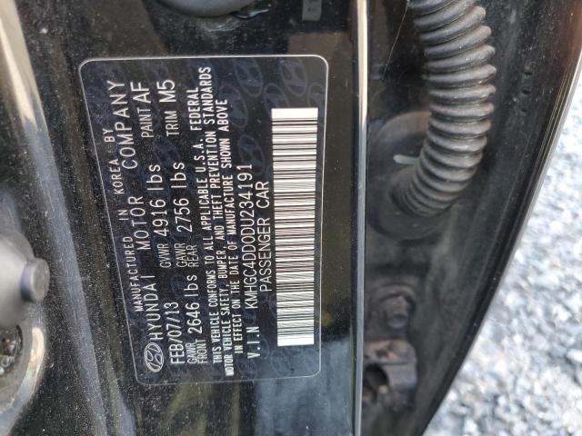 Photo 10 from auction – 2013 HYUNDAI GENESIS 3. with VIN KMHGC4DD0DU234191