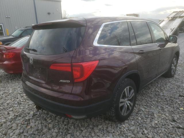 Photo 4 from auction – 2016 HONDA PILOT EXL with VIN 5FNYF6H52GB124805