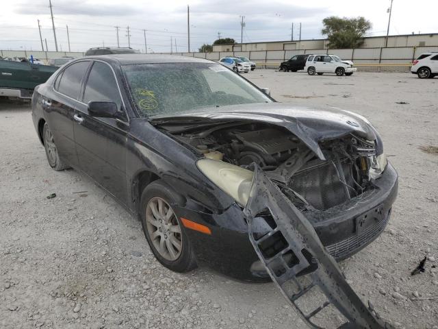 LEXUS ES 330 2004 with VIN JTHBA30G045003587 - Photo from auction