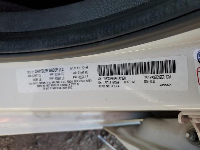 Photo 10 from auction – 2010 DODGE AVENGER R/ with VIN 1B3CC5FB0AN141988