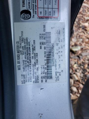 Photo 10 from auction – 2010 FORD FUSION SEL with VIN 3FAHP0JA8AR259641