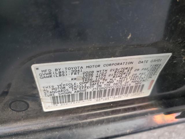 Photo 10 from auction – 2001 TOYOTA RAV4 with VIN JTEGH20V210022819