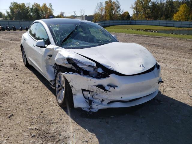 TESLA MODEL 3 2022 with VIN 5YJ3E1EA6NF289075 - Photo from auction