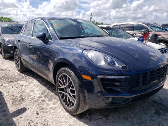 PORSCHE MACAN S 2018 with VIN WP1AB2A51JLB31909 - Photo from auction