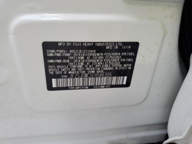 Photo 10 from auction – 2015 SUBARU FORESTER 2 with VIN JF2SJGWC5FH546305