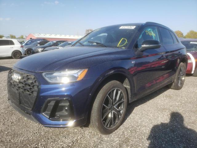Photo 2 from auction – 2022 AUDI Q5 PREMIUM with VIN WA1EAAFY0N2009163