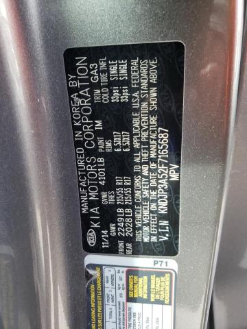 Photo 10 from auction – 2015 KIA SOUL + with VIN KNDJP3A52F7165687