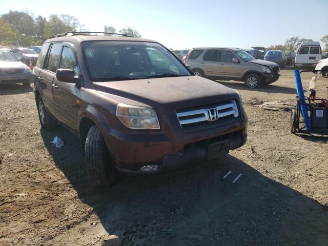 HONDA PILOT EXL 2007 with VIN 5FNYF18617B030880 - Photo from auction