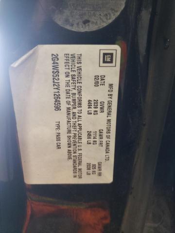 Photo 10 from auction – 2000 BUICK CENTURY CU with VIN 2G4WS52J2Y1264596
