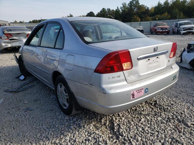 Photo 3 from auction – 2002 HONDA CIVIC LX with VIN 1HGES15642L060904
