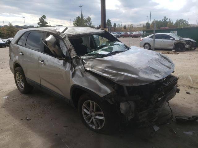 KIA SORENTO LX 2014 with VIN 5XYKT3A68EG474154 - Photo from auction